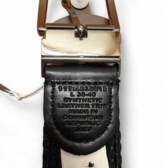 NWT Tommy Bahama Reversible Stretch Belt in Olive + Black size L (38-40) - Picture 7 of 8